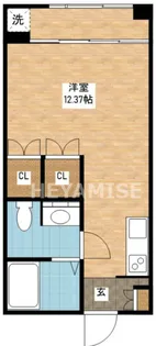 セレスコート【2階】の間取り