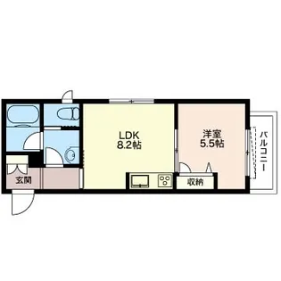 べレオ尾山台【3階】の間取り