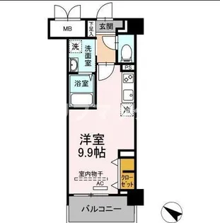 ciliegio桜坂【2階】の間取り