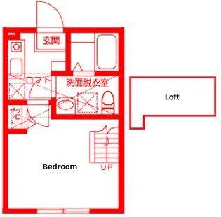スイング西谷【2階】の間取り