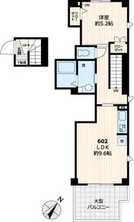 La Paix Skytree ラペスカイツリー【6階】の間取り