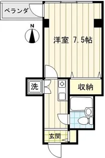 ロイヤル東尾久【2階】の間取り