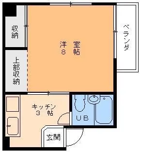 TROIS トロワ【3階】の間取り