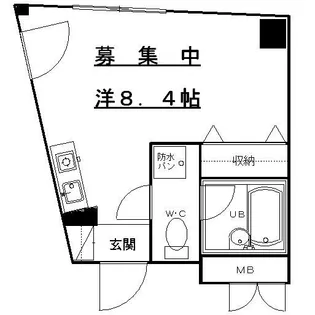 斗七ビル【4階】の間取り