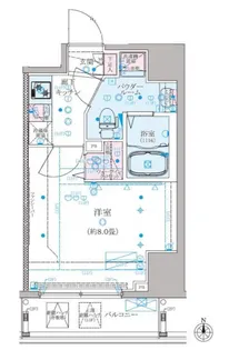 東京都練馬区練馬1【マンション】の間取り