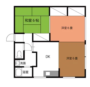 エクシード【1階】の間取り