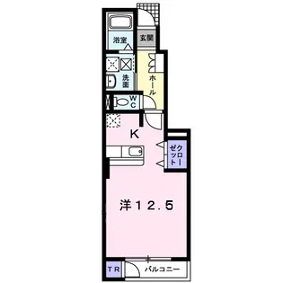 ミラージュB【1階】の間取り