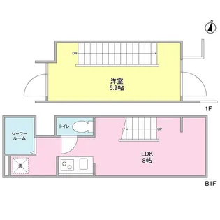 ルトラン代々木公園の間取り