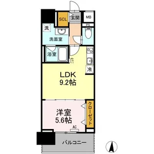 CASA94【3階】の間取り