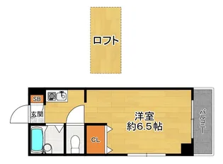 ソラーレ中宮【3階】の間取り