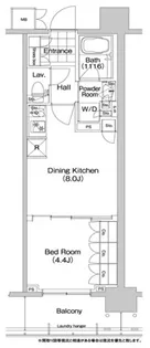 コンフォリア秋葉原EAST【10階】の間取り
