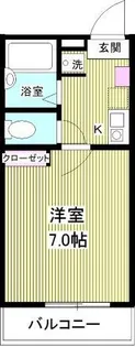 アンジュール【2階】の間取り