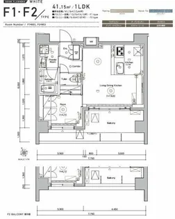 SYFORME UENO Asyl Court【9階】の間取り