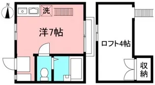 コート烏山【1階】の間取り
