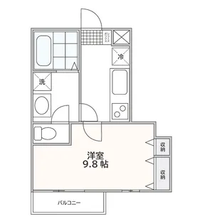 アロマヴィレッジ【3階】の間取り