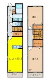 アムール細野の間取り