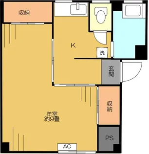 メゾン王子II【3階】の間取り