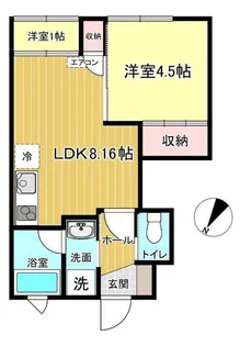 episode C棟【1階】の間取り