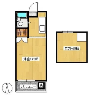 グリーンハイム【2階】の間取り