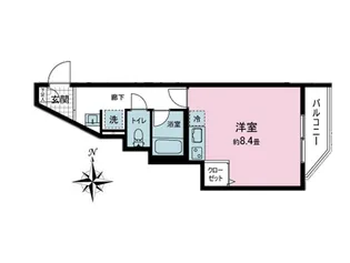 Soleil(ソレイル)【1階】の間取り