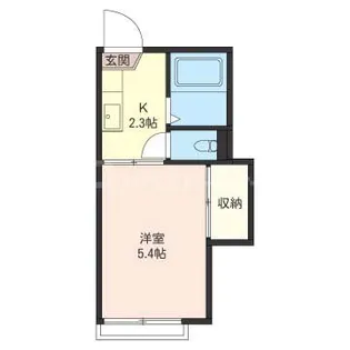 シャトーレ西新井【2階】の間取り