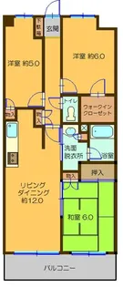 ケンジントンコート成田【2階】の間取り