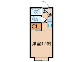 コスモ金町【2階】の間取り