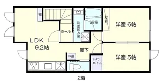 ソラーナ【2階】の間取り