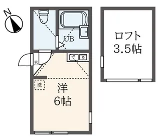MKハイツ天王町【1階】の間取り