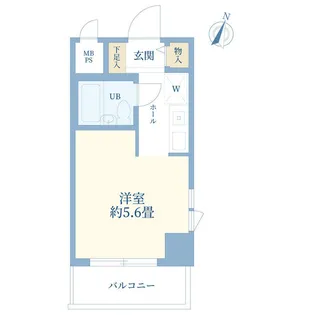 ライオンズプラザ鶴間【5階】の間取り