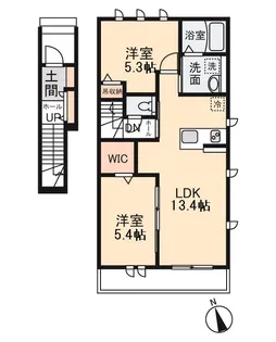 パックスヴィータ【2階】の間取り