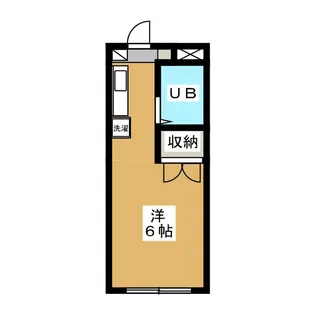 ステージアプラス八王子【1階】の間取り