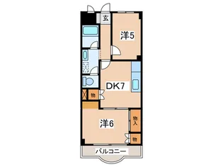 シンフォニア町田I【1階】の間取り