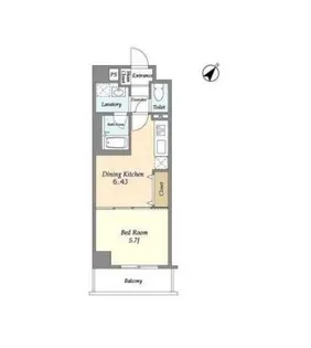 エスト・リュミエール【2階】の間取り