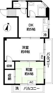 メゾンエトナ【2階】の間取り