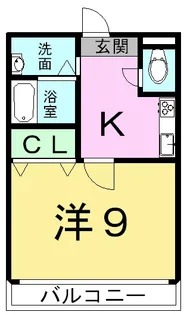 クィーンズマンション光の森【2階】の間取り