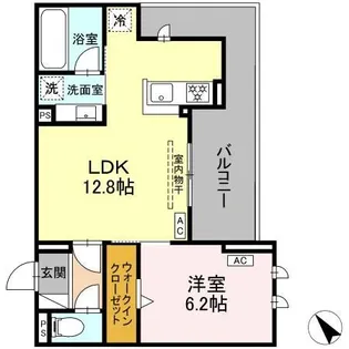 カーサ・セレナ【2階】の間取り