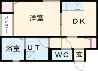 Bell Second【1階】の間取り