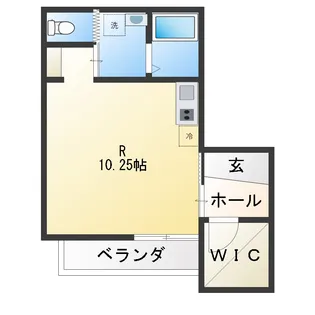 ラカーサフローレス【3階】の間取り