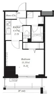 フレンシア菊川【7階】の間取り