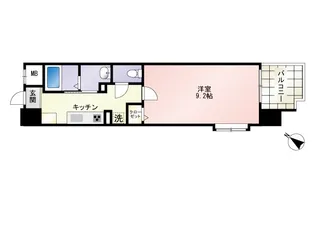 第17友建ビル【3階】の間取り