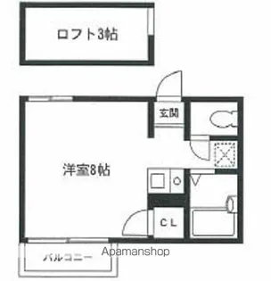 ルート筒井 B棟【1階】の間取り