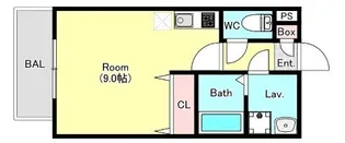 ケイグレイス福生武蔵野台【3階】の間取り
