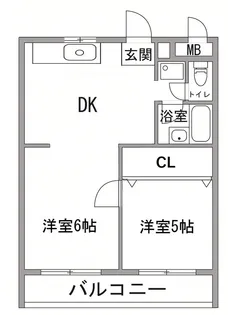 グレイス柿生【3階】の間取り