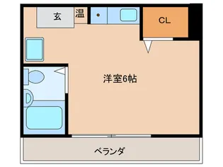 ロータスK1【4階】の間取り