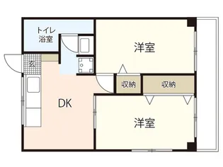 第二日の出ビル【3階】の間取り