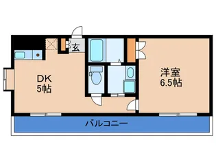 KS港マンション【3階】の間取り