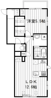 メゾン伊藤 高根町【2階】の間取り