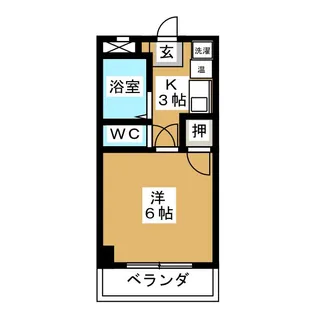 サンマンション大曽根【2階】の間取り