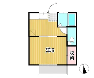 リバプールカルテットD【2階】の間取り
